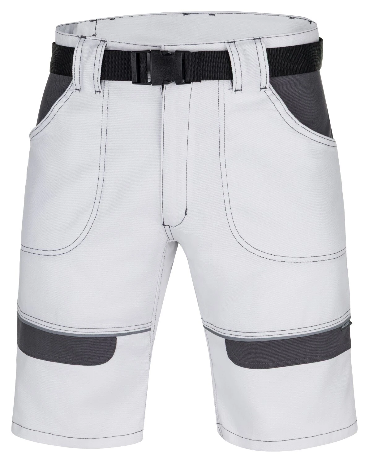 Pantaloni scurți de lucru ARDON®COOL TREND, alb-gri