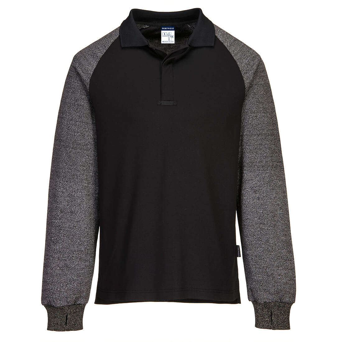 Tricou polo Portwest cu mâneci rezistente la tăieturi (CR15)