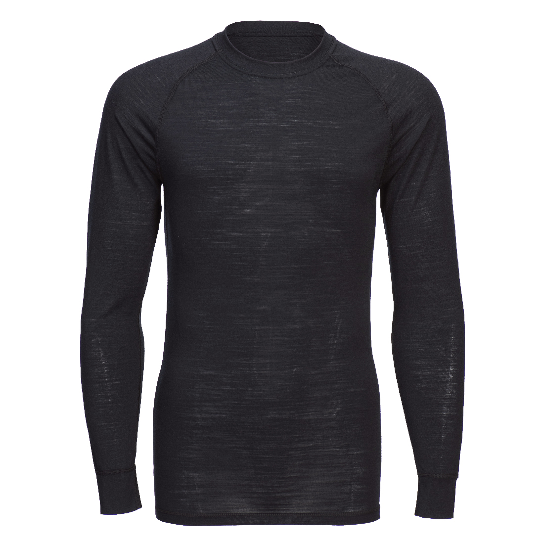 Tricou Portwest Crewneck cu mânecă lungă, din lână Merino (B183)