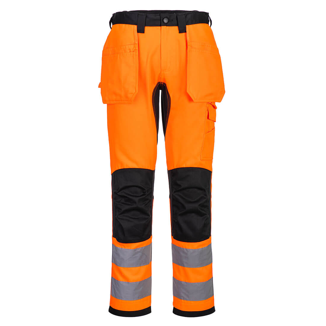 Pantaloni Holster cu vizibilitate ridicată Portwest WX2 Eco Stretch, clasa 2 (CD889)