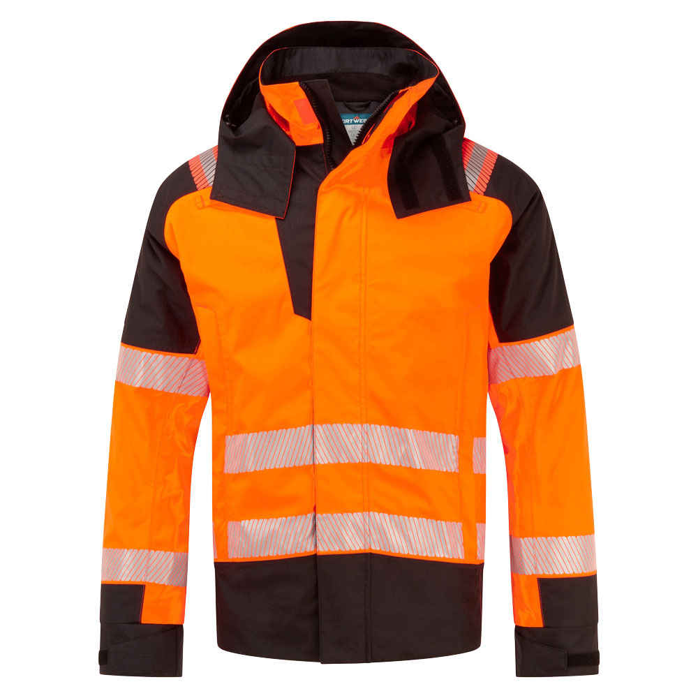 Jachetă de iarnă ignifugă Portwest PW3 Modaflame Rain+ Hi-Vis (FR606)