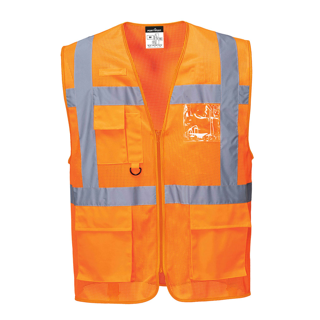 Vestă Athens Hi-Vis Mesh Executive Portwest EN ISO 20471 Clasa 2 (C376)