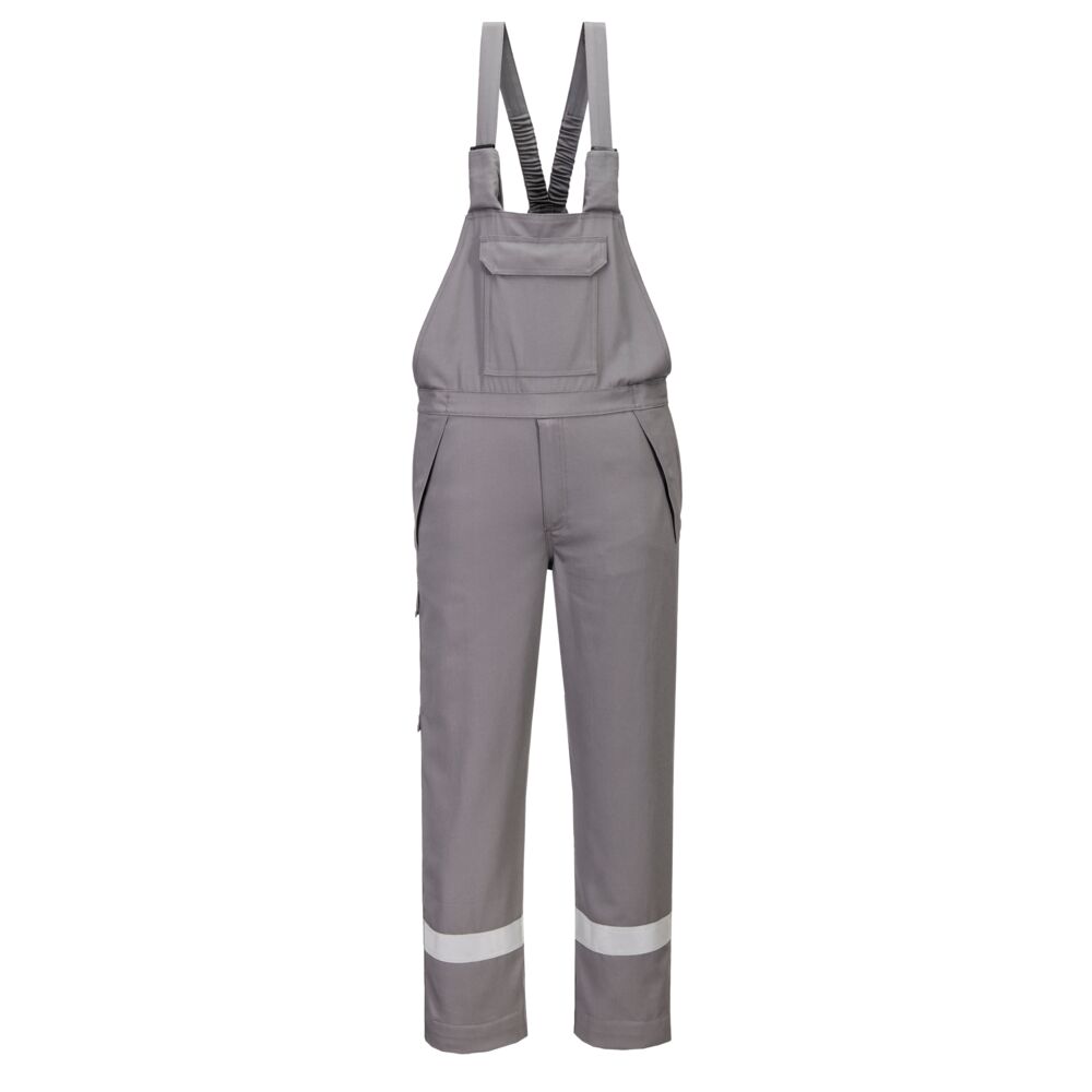 Pantaloni cu pieptar ignifugi Portwest Bizflame Work+ FR (FR418)