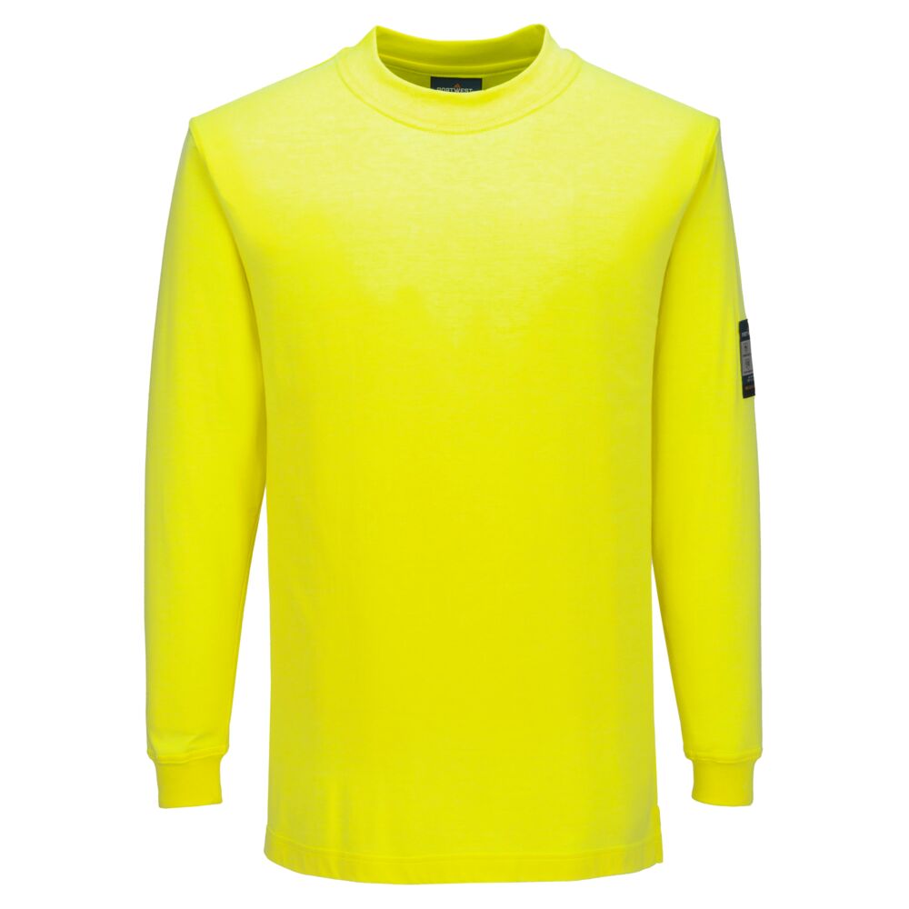 Tricou ignifug antistatic Portwest Modaflame Knit HVO, mânecă lungă (FR806)
