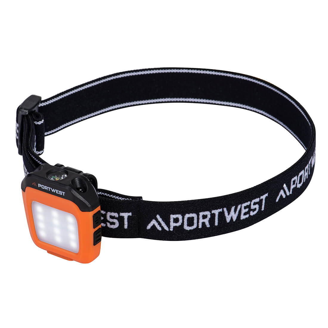 Lanternă multifuncțională Portwest pentru șapcă/cască, reîncărcabilă USB (PA74)