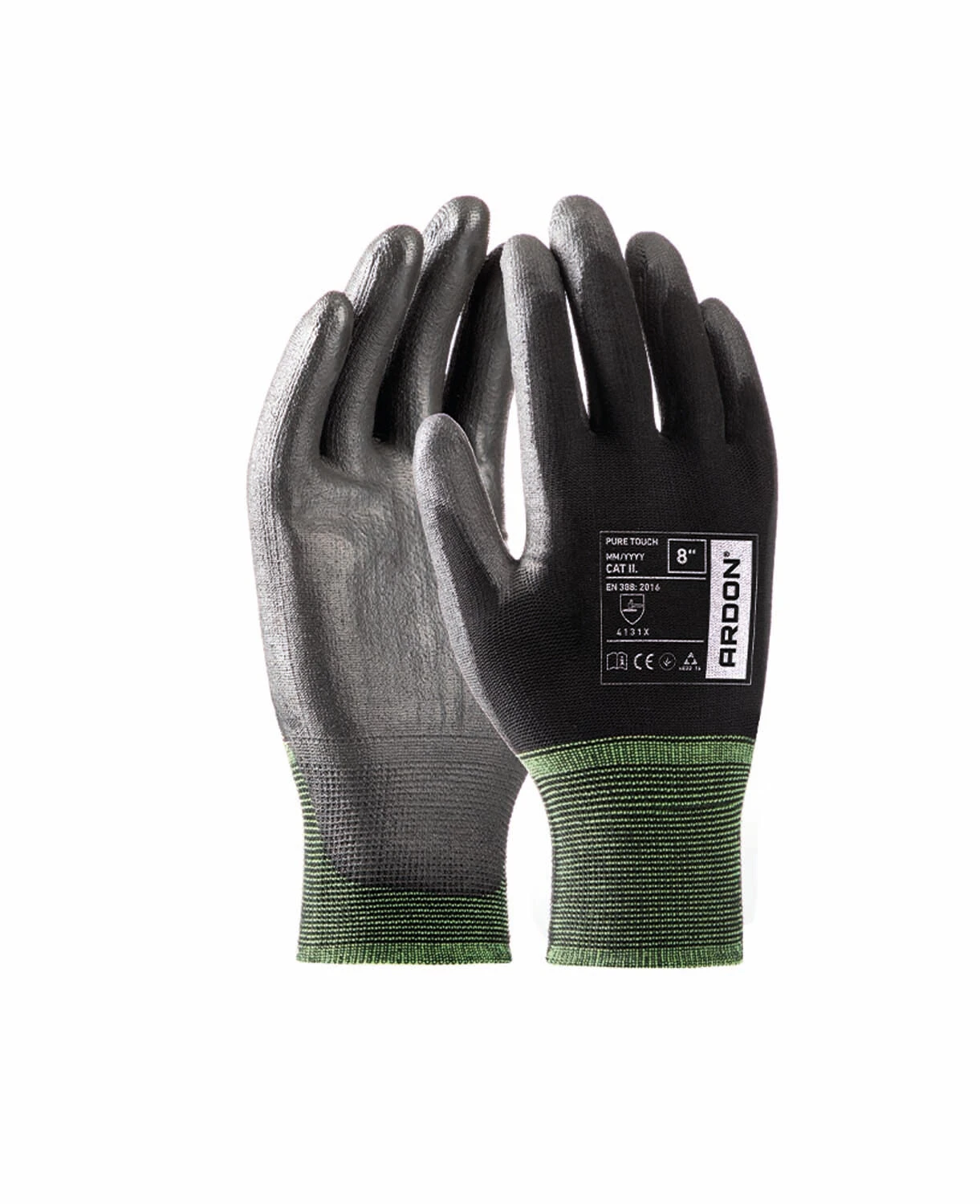 Mănuși de protecție imersate în poliuretan ARDON®PURE TOUCH BLACK