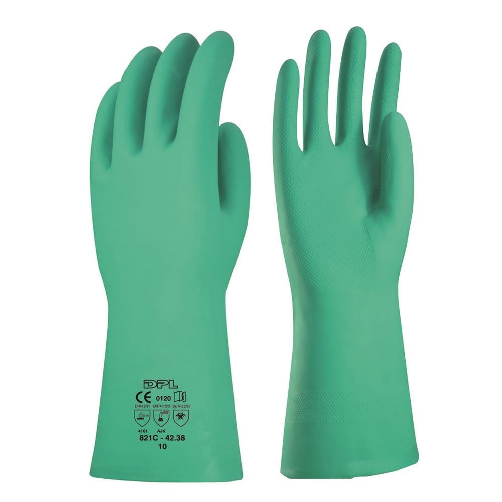 Manusi de protectie antichimice nitril Interface Plus - 0,42MM/380MM 4101X AJKL