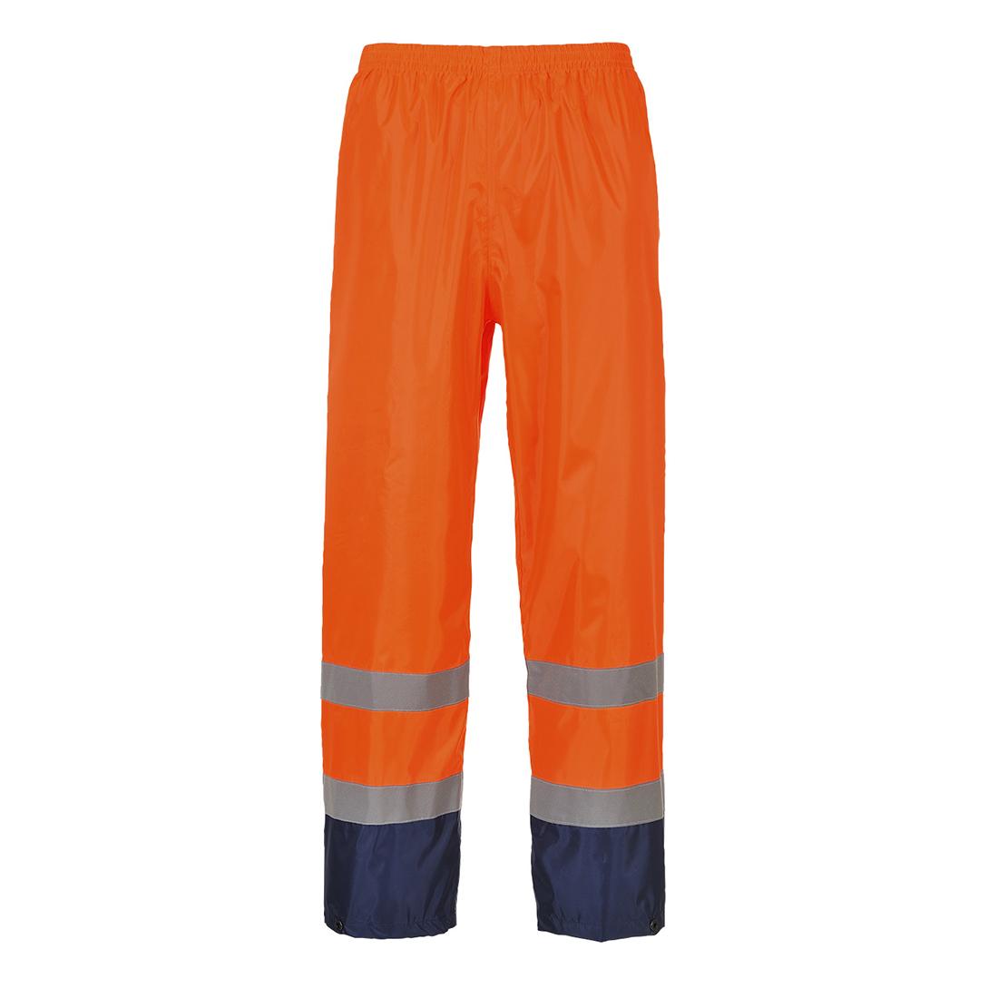 Pantaloni de ploaie Hi-Vis Portwest Classic Contrast, clasa 1 (H444)