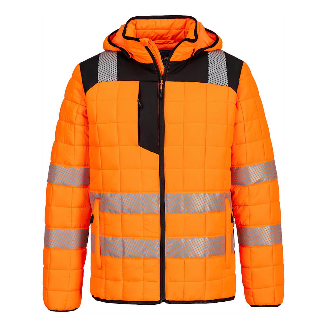 Jachetă matlasată reflectorizantă Portwest PW3 Square Baffle (T165)