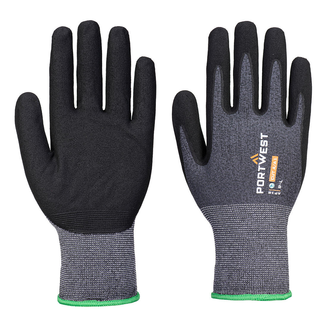 Mănuși Portwest SG Grip 15 Eco, din nitril reciclat (Pk12) (AP12)