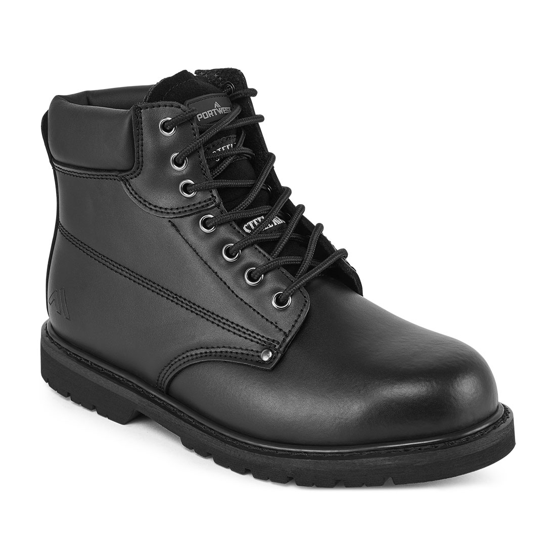 Bocanci până la gleznă din piele Portwest Steel Action SBP HRO (FW16)