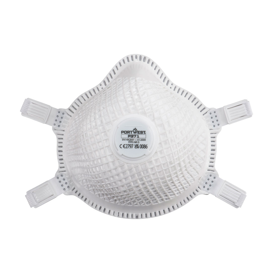 Mască de protecție respiratorie FFP3 cu valvă Portwest ERGONET Dolomite (P371)