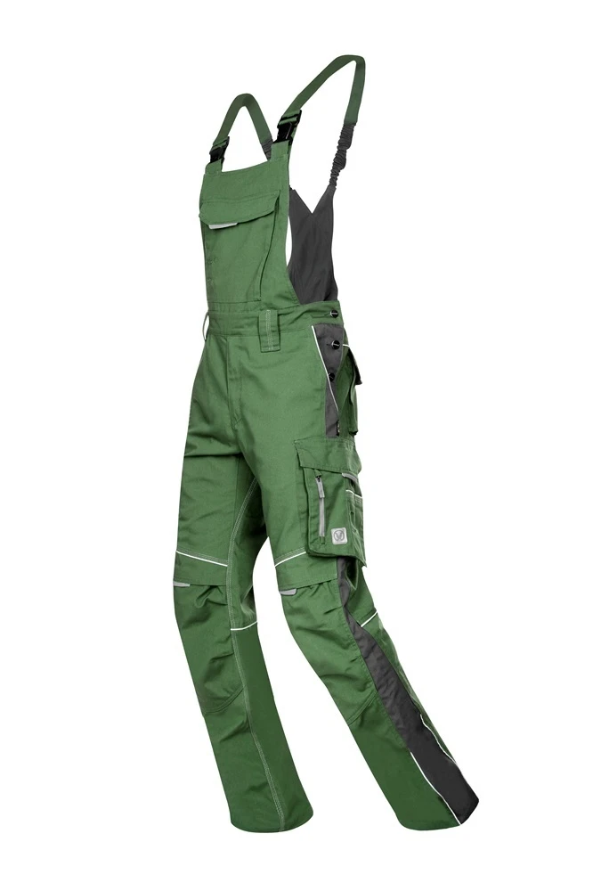 Pantaloni cu pieptar ARDON®URBAN+ lungiți verde