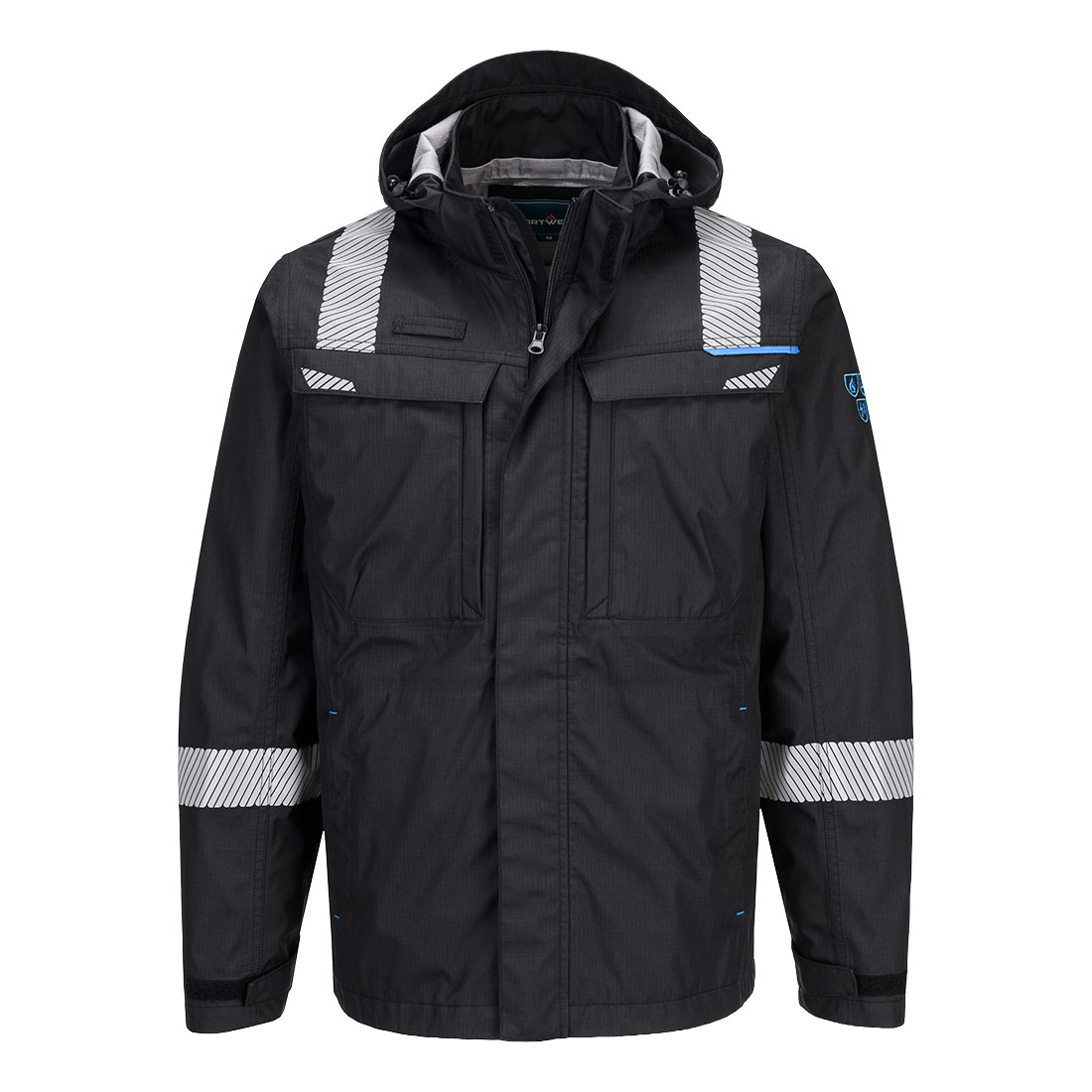 Jachetă de ploaie ignifugă Portwest WX3 Modaflame Rain+ Shell (FR619)