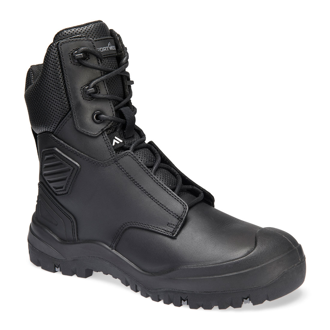 Cizme de protecție Portwest Steelite Grip, piele, S3 SC HRO HI CI LG SR FO (FT31)