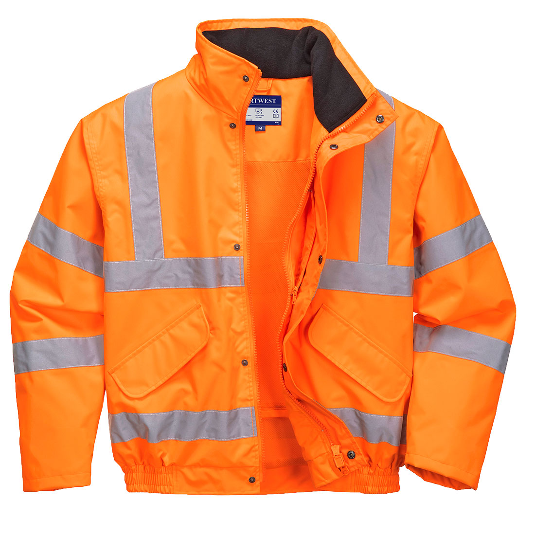 Jachetă bomber Portwest Hi-Vis respirabilă, clasa 3 (RT62)