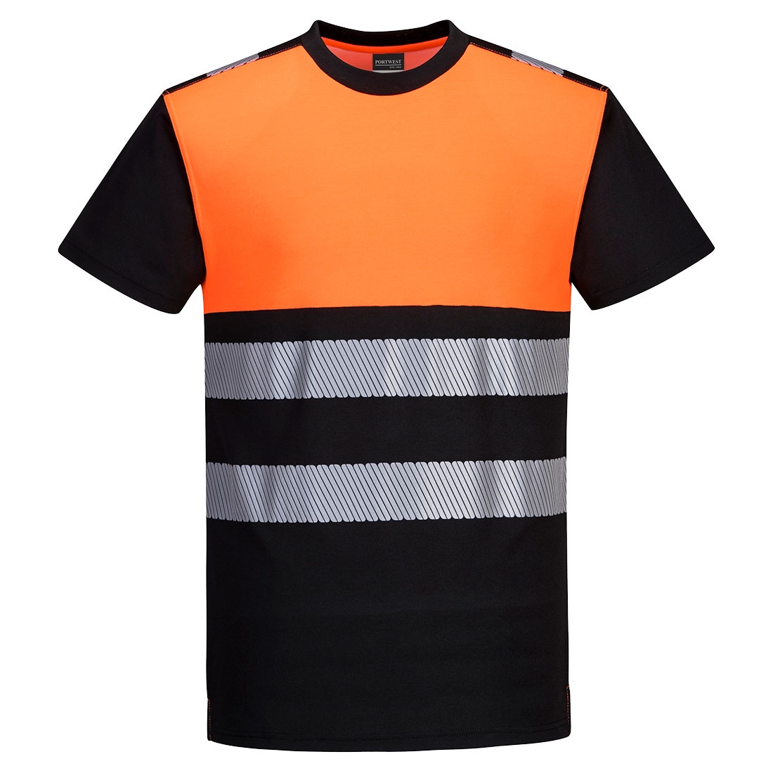 Tricou reflectorizant Portwest PW3 Cotton Comfort, clasa 1 (PW311)