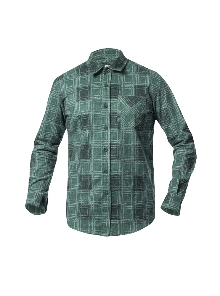 Cămașă de flanel ARDON®URBAN+ verde