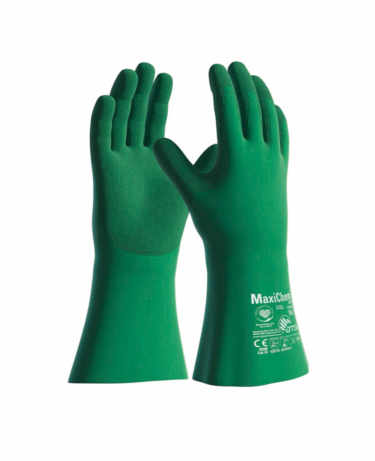 Mănuși antichimice ATG MaxiChem® Cut™ 76-833 - TRItech™
