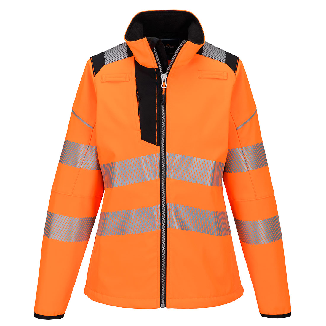 Jachetă softshell reflectorizantă pentru femei Portwest PW3, clasa 2 (PW381)