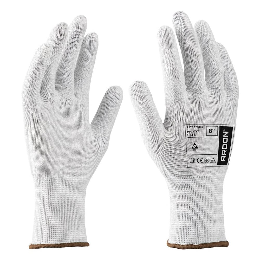 Manusi de protectie antistatice - ESD - Rate Touch - gri