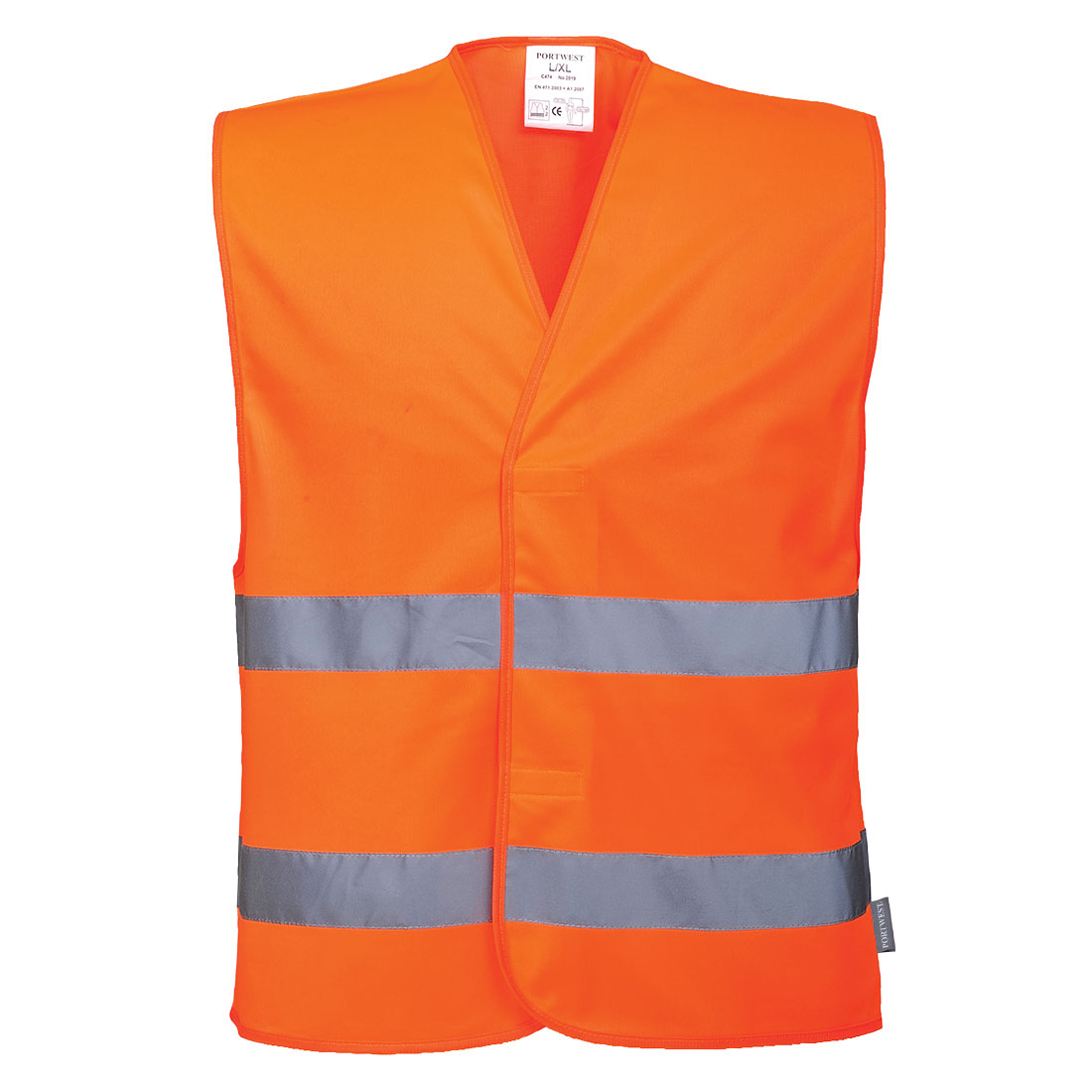 Vestă Hi-Vis Two Band Portwest EN ISO 20471 Clasa 2 (C474)