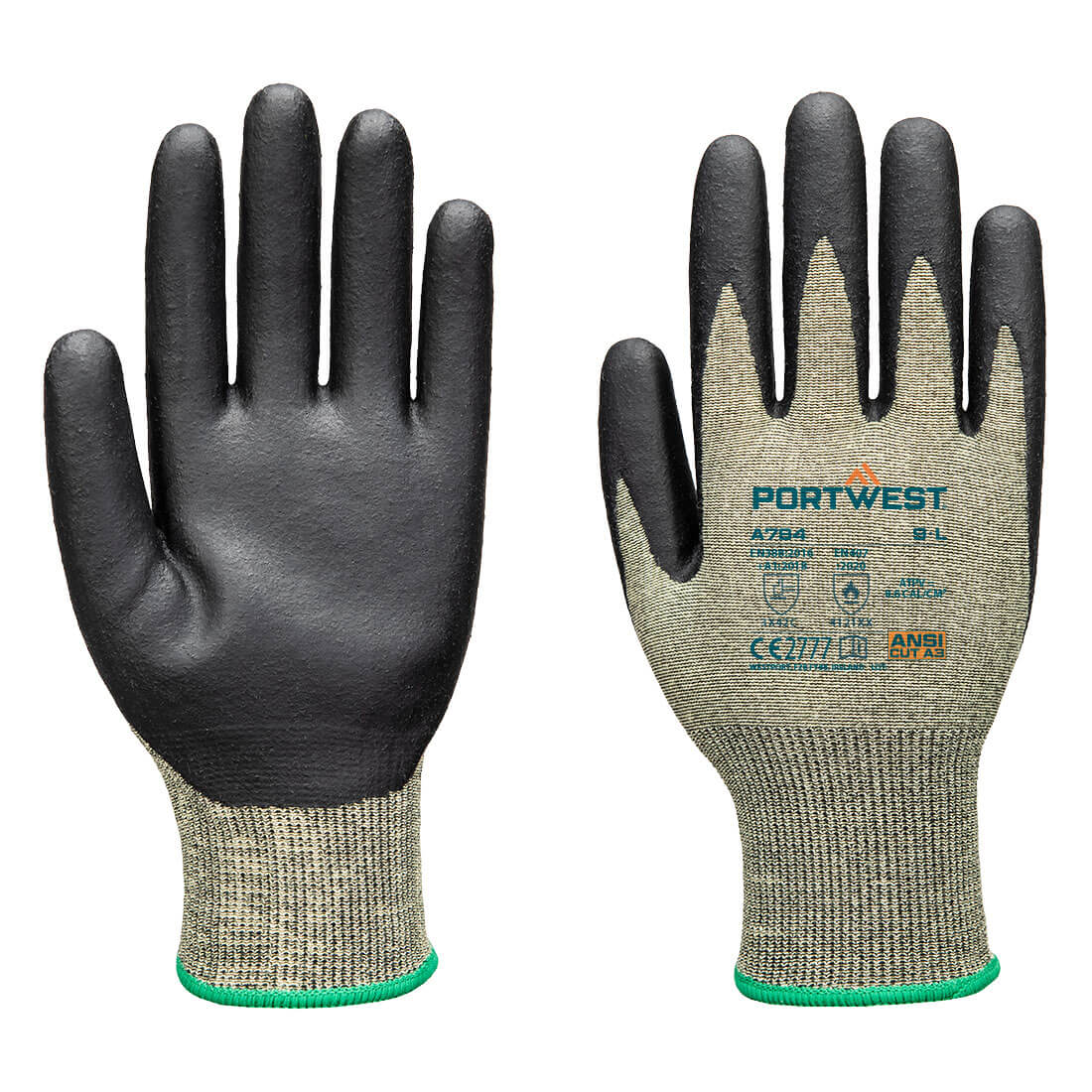Mănuși Portwest Arc Grip 18C Level 2, protecție la arc electric (A784)