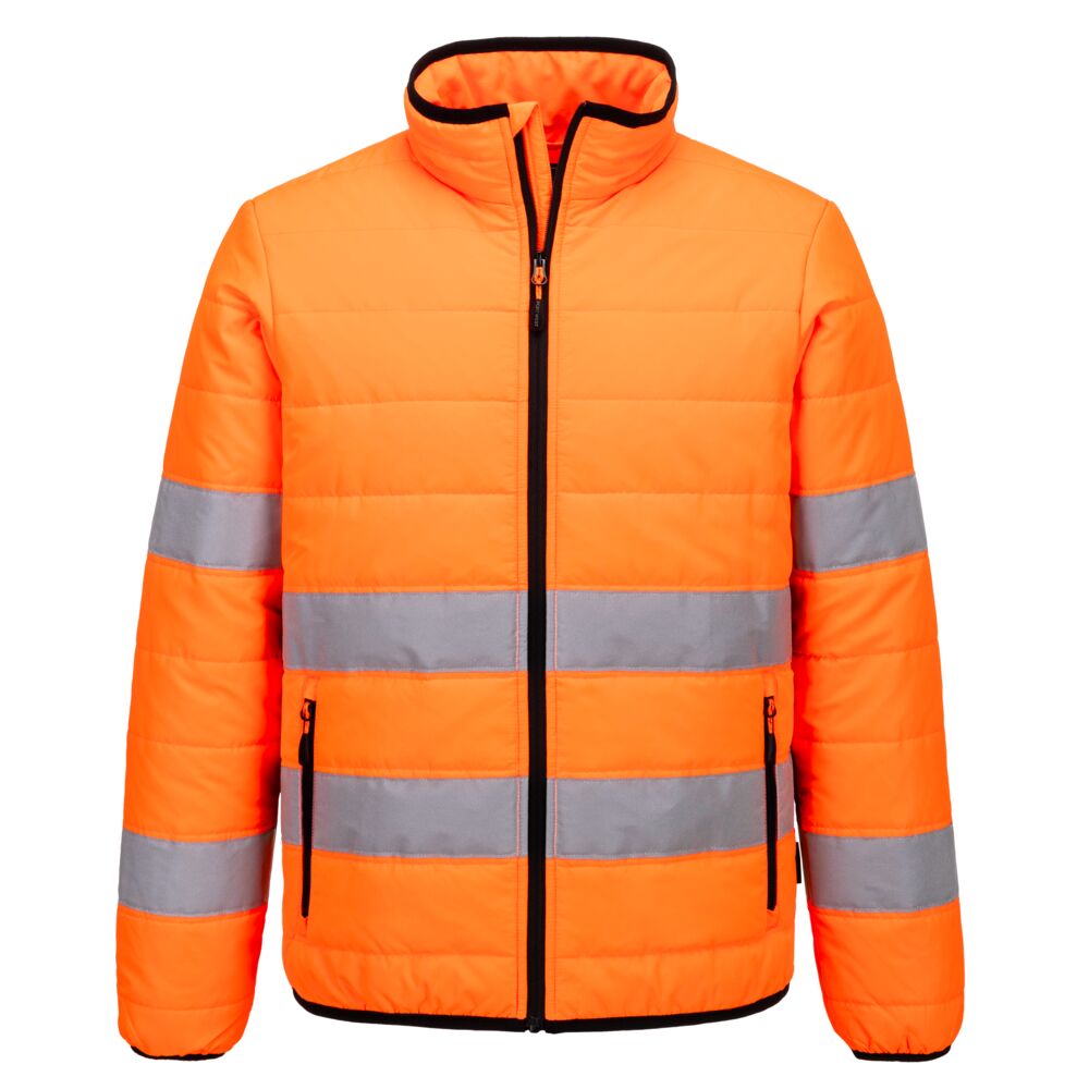 Jachetă matlasată reflectorizantă Portwest Baffle, clasa 3 (S617)