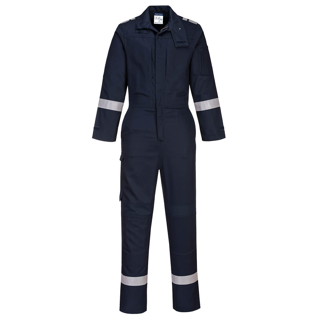 Combinezon ignifug Portwest Bizflame Work, stretch, cu paneluri (FR501)