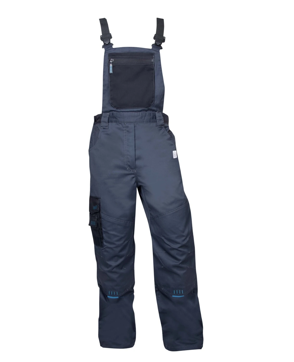 Pantaloni cu pieptar ARDON®4TECH gri