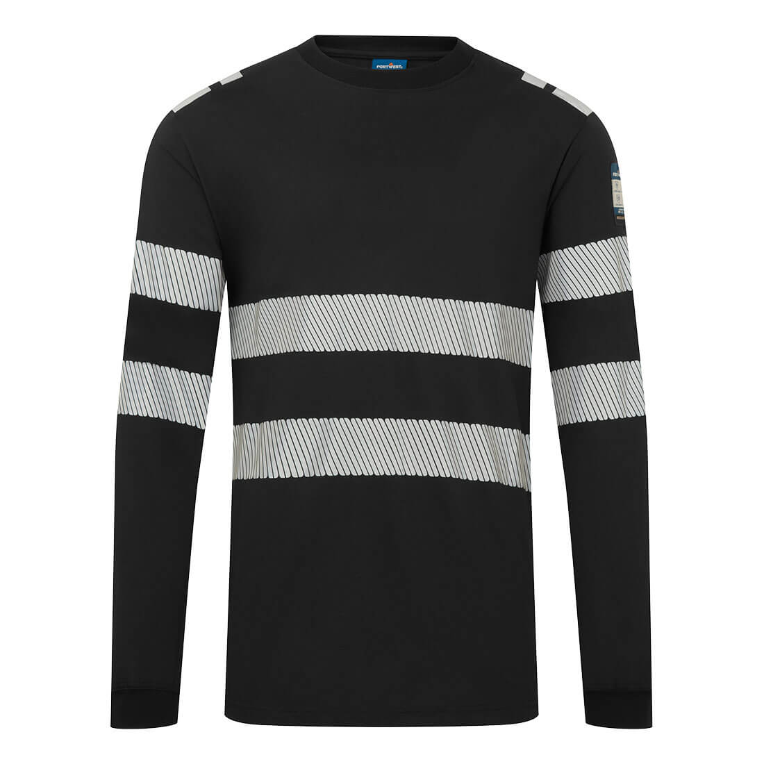 Tricou ignifug Portwest PW3 Modaflame Knit, mânecă lungă (FR732)