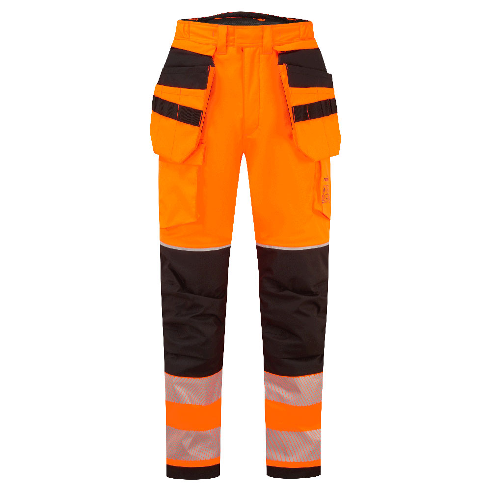 Pantaloni de iarnă FR Portwest PW3 Modaflame Rain+ Hi-Vis cu husă (FR427)