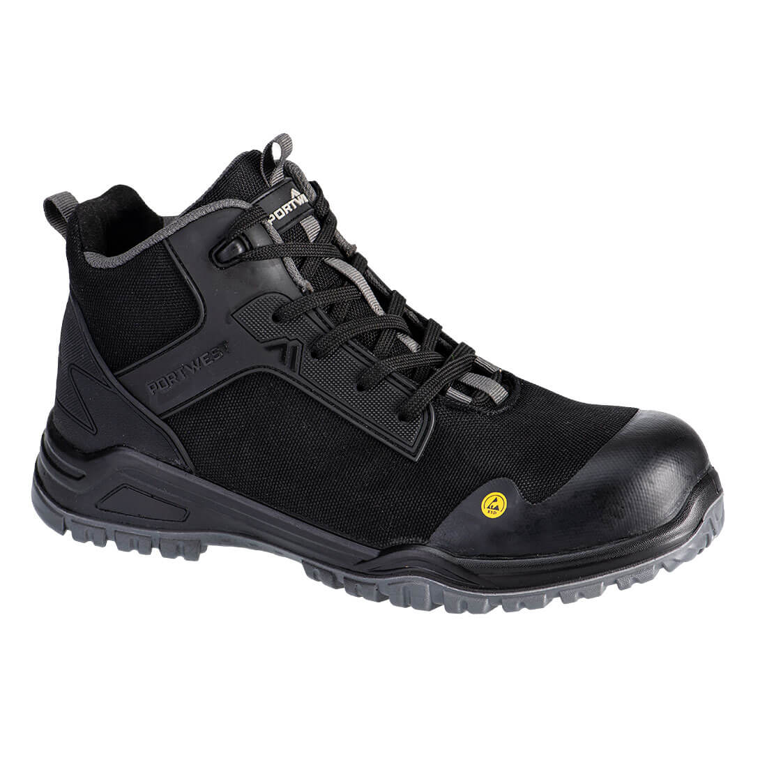 Bocanci de protecție Portwest Bevel Compozit S3S ESD SR FO (FE01)
