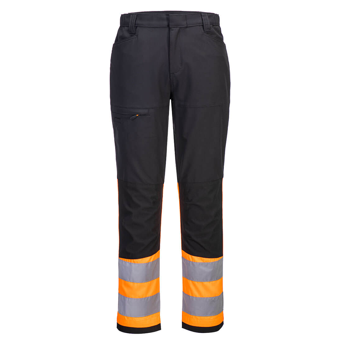 Pantaloni de serviciu cu vizibilitate ridicată Portwest WX2 Eco Stretch, clasa 1 (CD888)