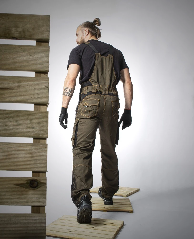Pantaloni cu pieptar ARDON®VISION scurtati tarmac