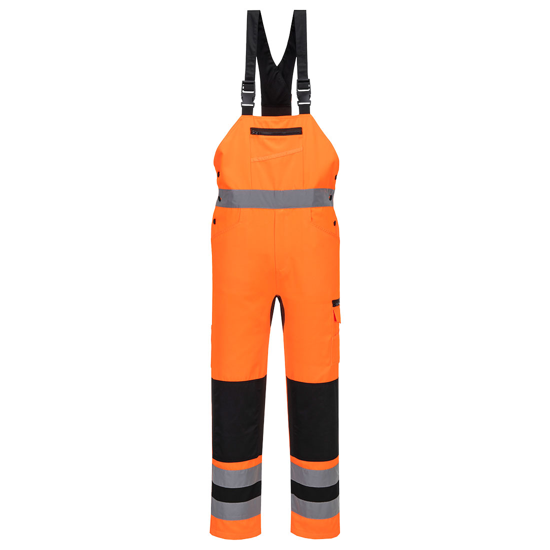 Pantaloni cu pieptar reflectorizanți Portwest WX2 Eco (CD852)