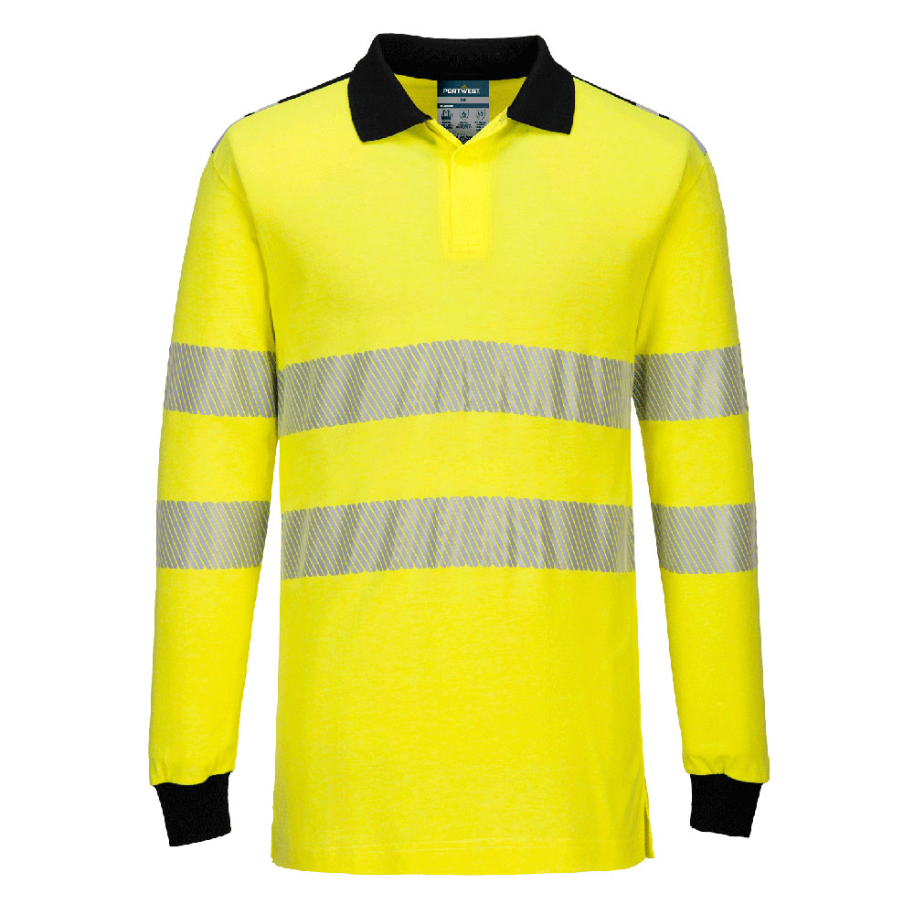Tricou polo ignifug Portwest PW3 FR Modaflame Hi-Vis (FR702)