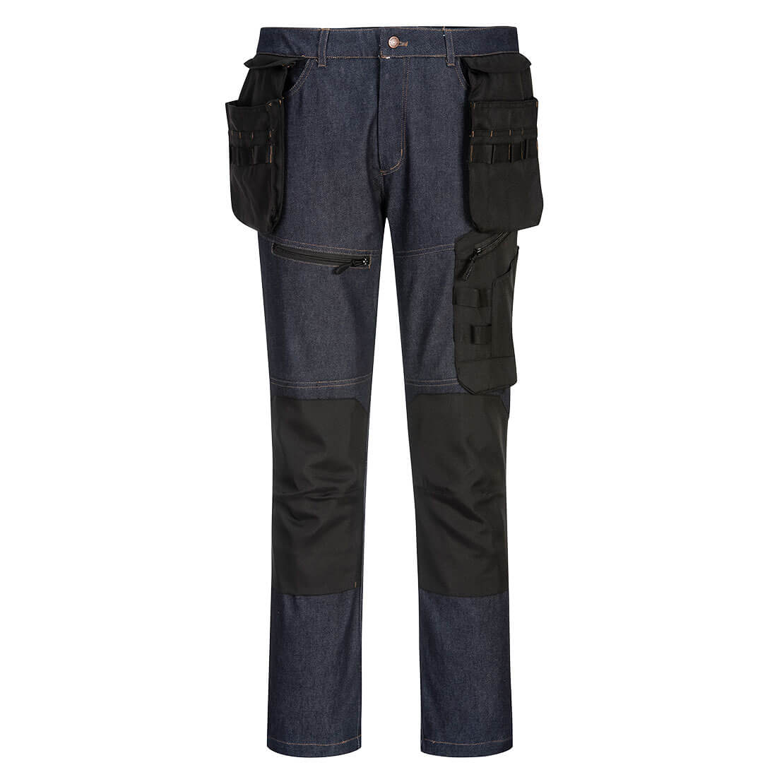 Pantaloni denim holster Portwest KX3, protecție genunchi EN 14404 (KX342)