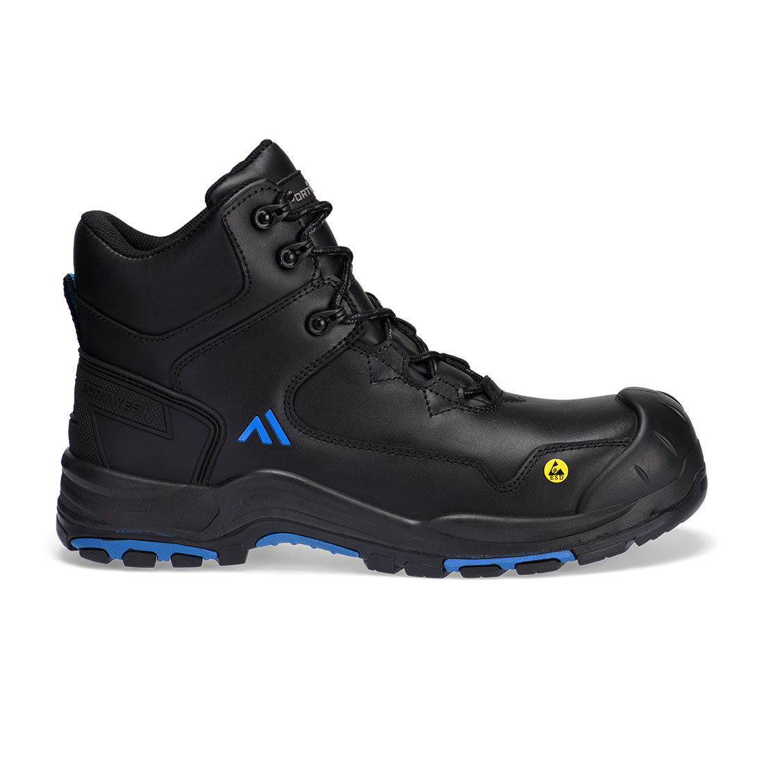 Bocanci de protecție Portwest Apex Compozit S3S ESD HRO SR SC FO (FC18)