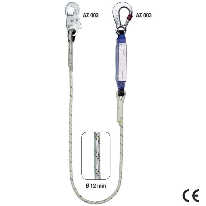 Amortizor de șoc ABM+LB 121, frânghie Ø 12 mm, L=2 m