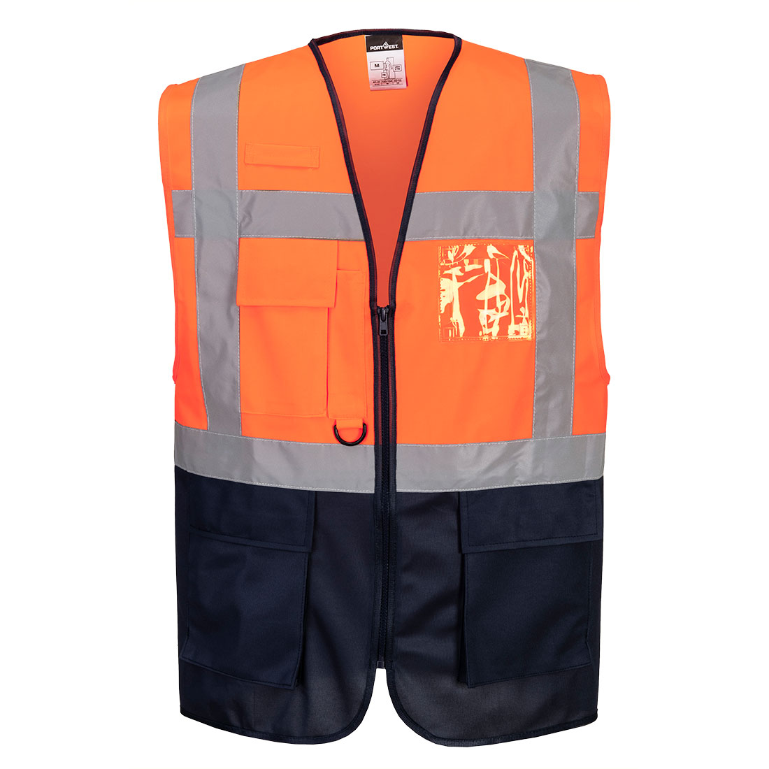 Vestă Hi-Vis Executive bicoloră Warsaw Portwest EN ISO 20471 Clasa 1 (C476)