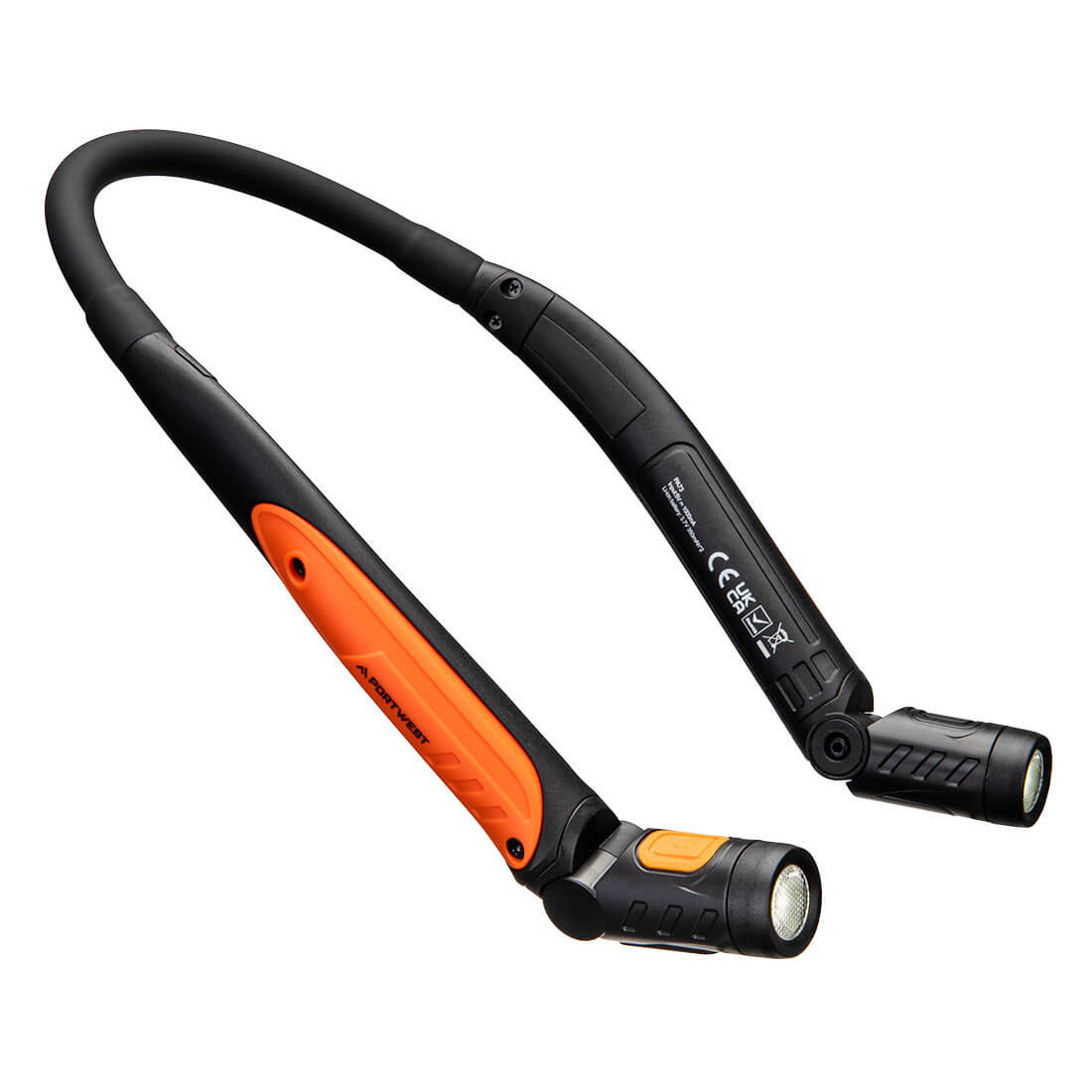 Lanternă de gât Portwest, reîncărcabilă USB (PA73)