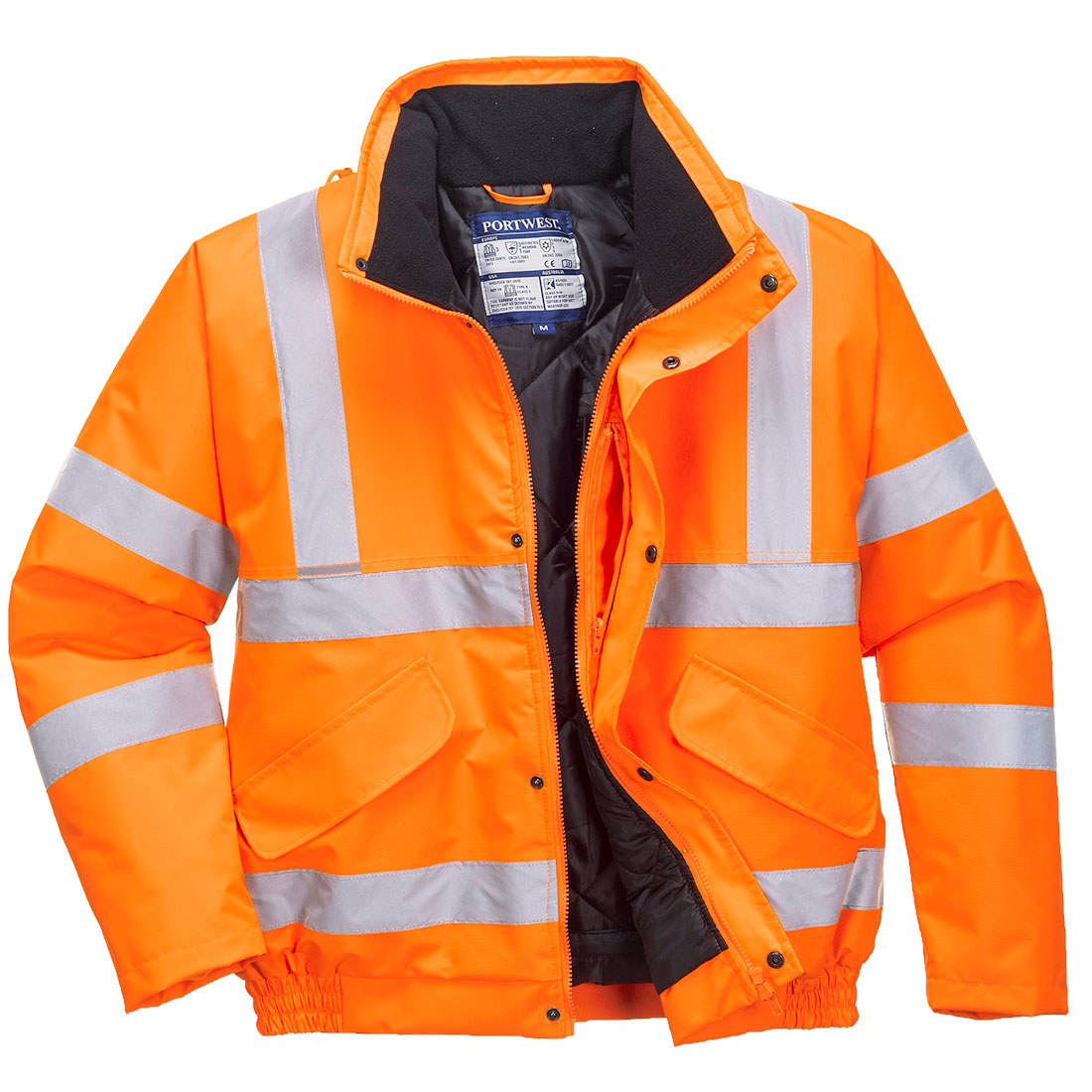 Jachetă de iarnă bomber Portwest Hi-Vis, clasa 3 (RT32)