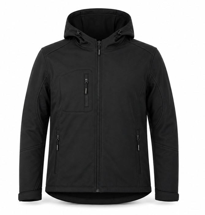Jachetă softshell ENTERPRISE BLACK