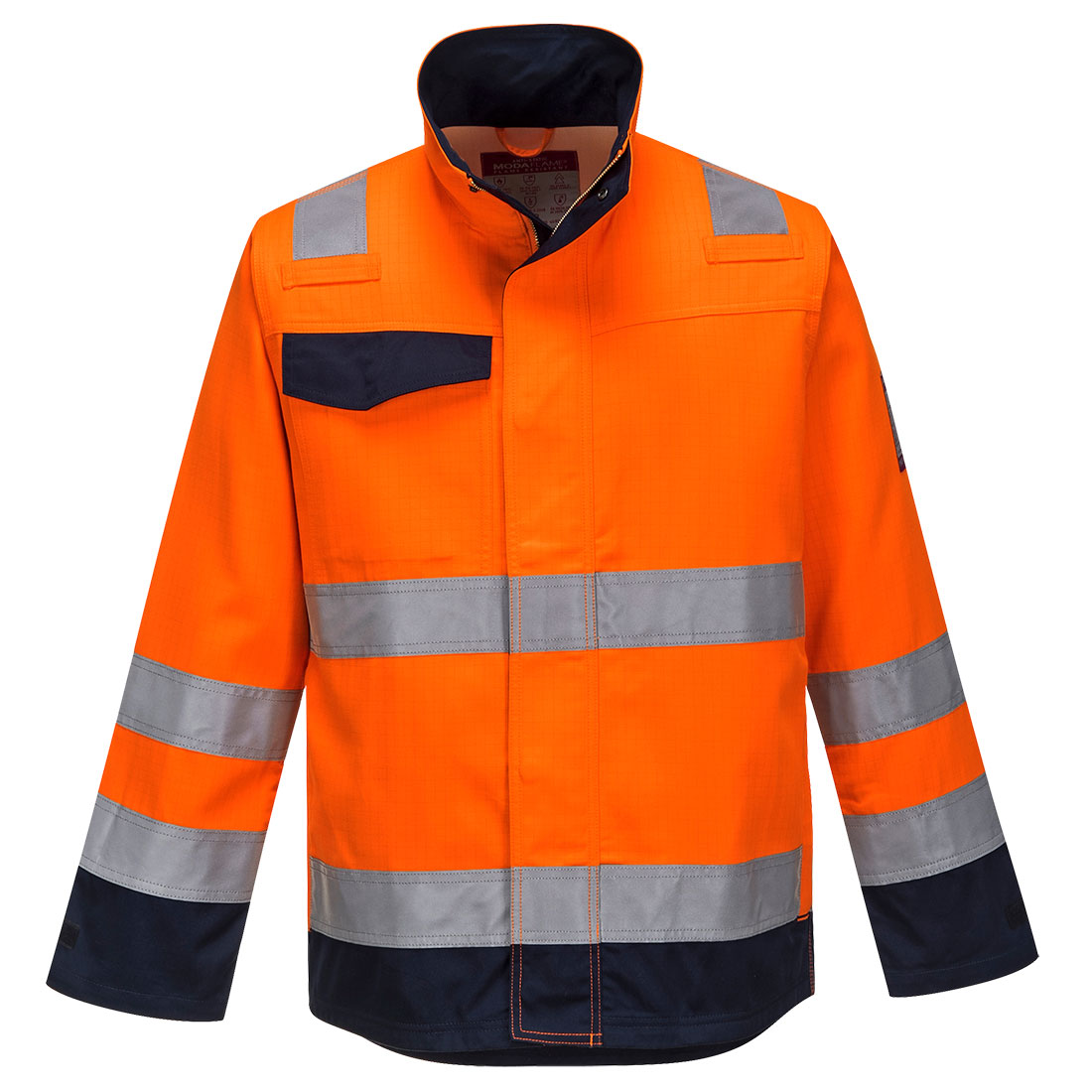 Jachetă ignifugă reflectorizantă Portwest Modaflame RIS, multi-normă, clasa 3 (MV35)