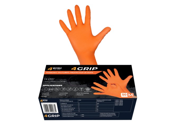 Mănuși din cauciuc 4GRIP O