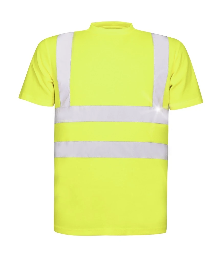 Tricou reflectorizant cu mânecă scurtă ARDON®REF101 galben