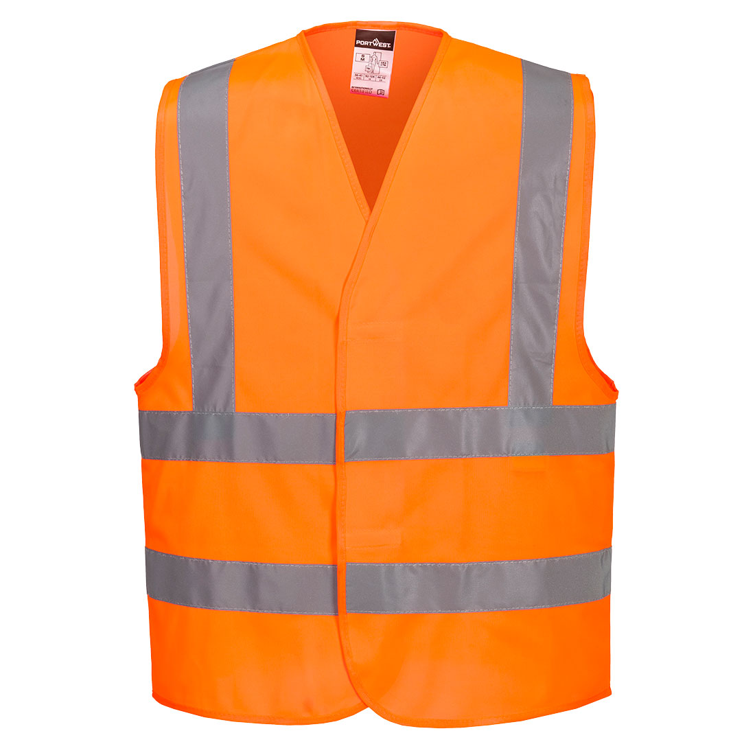 Vestă ES1 Essential cu bretele și bandă Hi-Vis Portwest EN ISO 20471 Clasa 2 (ES470)