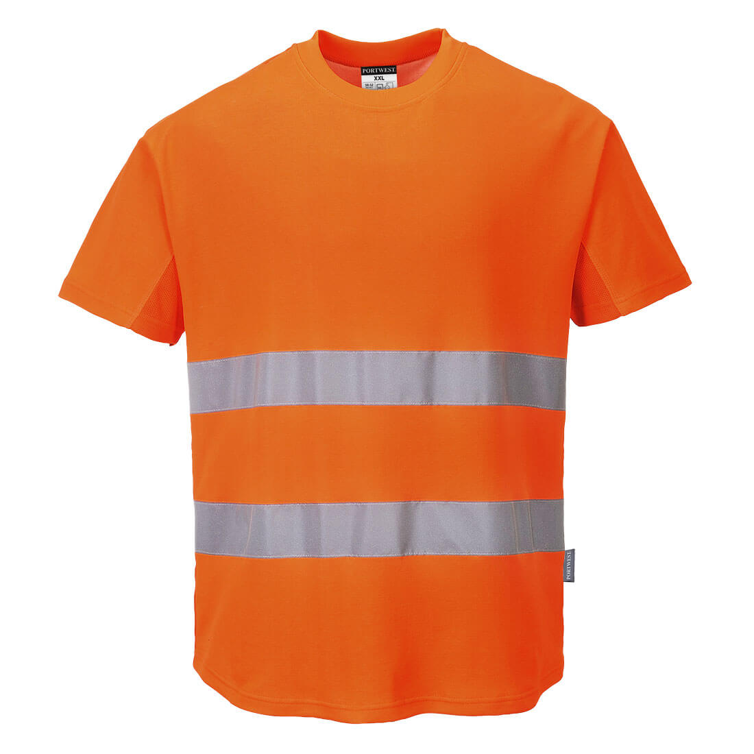 Tricou reflectorizant Portwest cu inserție de plasă, clasa 2 (C394)
