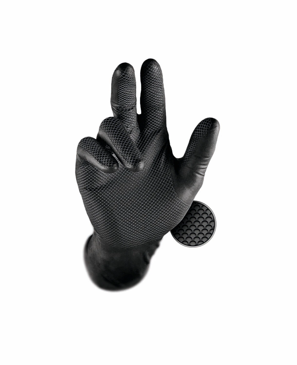 Mănuși din nitril nepudrate GRIPPAZ®, 50 buc/cutie